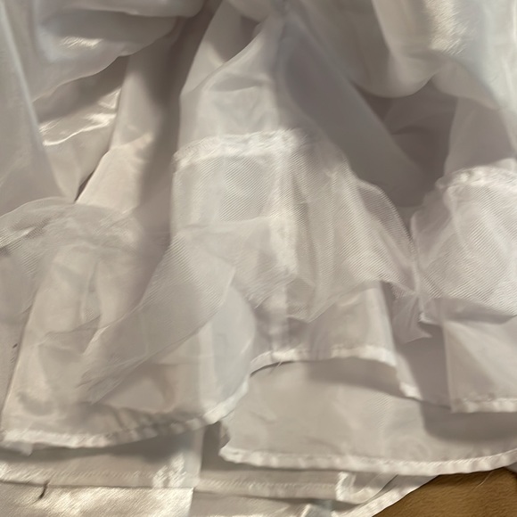 Zunie Girls Formal White Dress sz 7 Nordstrom - Picture 6 of 9